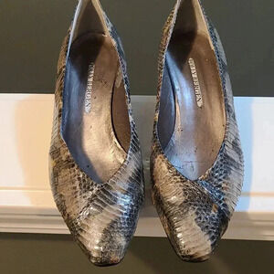 POLLY BERGEN SNAKESKIN SHOES